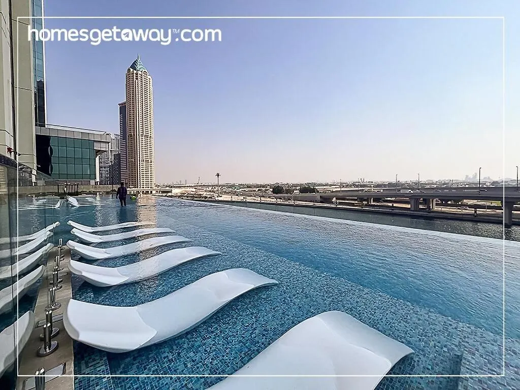 Stylish Missoni 1Br Luxury Stay Ideal For 5 Guests Dubai 0*,