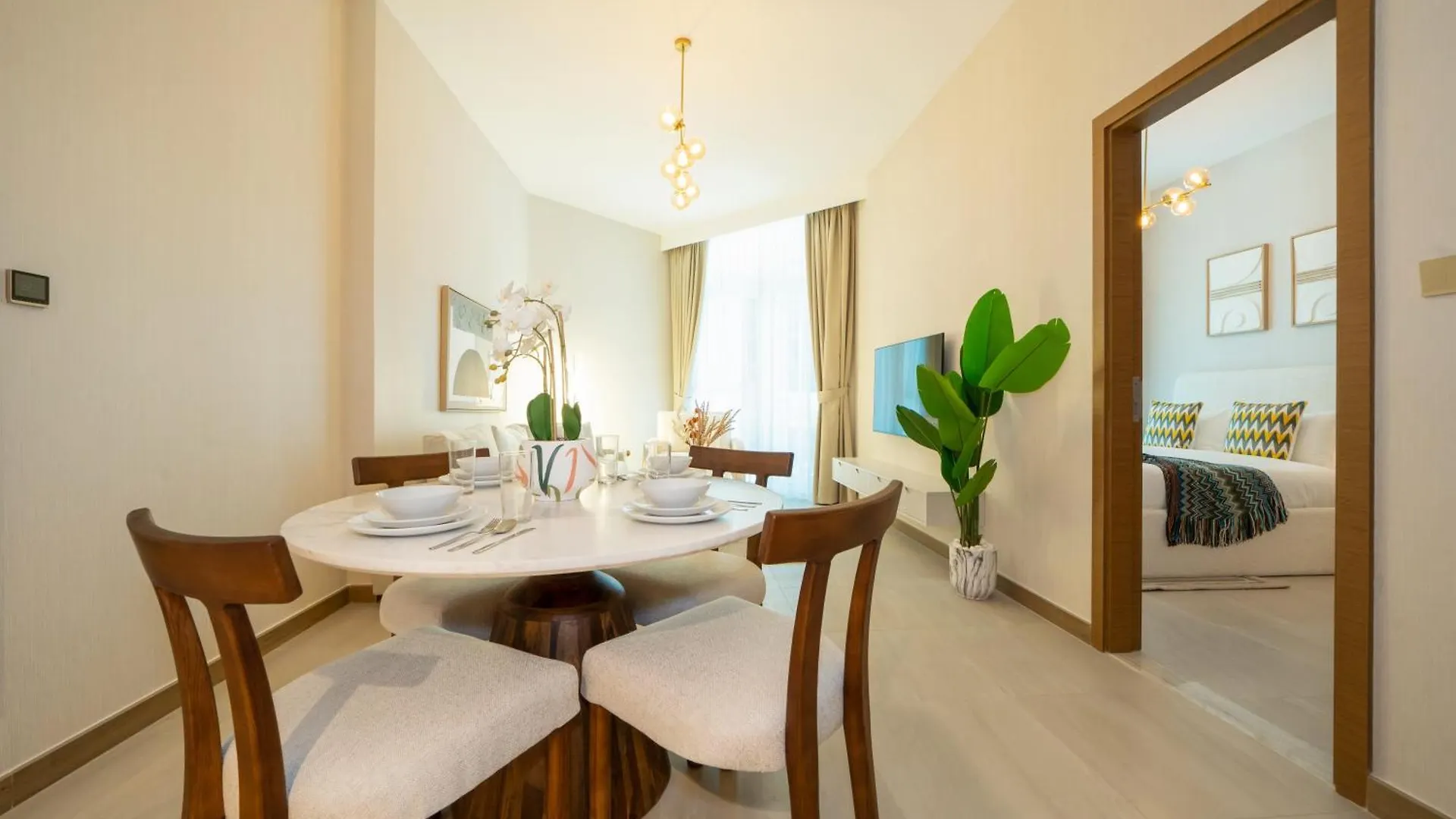 Stylish Missoni 1Br Luxury Stay Ideal For 5 Guests 迪拜 阿拉伯联合酋长国